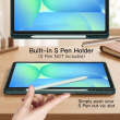 Samsung Galaxy Tab S10 FE+ 13.1 Inch Case (SM-X620/SM-X626B) Smart Flip Cover with Auto Sleep/Wake &ndash; Green | iCare