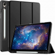 Samsung Galaxy Tab S10 FE+ 13.1 Inch Case (SM-X620/SM-X626B) Smart Flip Cover with Auto Sleep/Wake &ndash; Black | iCare