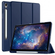 Samsung Galaxy Tab S10 FE+ 13.1 Inch Case (SM-X620/SM-X626B) Smart Flip Cover with Auto Sleep/Wake &ndash; Blue | iCare