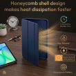 Samsung Galaxy Tab S10 FE+ 13.1 Inch Case (SM-X620/SM-X626B) Smart Flip Cover with Auto Sleep/Wake &ndash; Blue | iCare