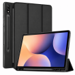 Smart Case for Samsung Galaxy Tab S7 FE 12.4" &ndash; Trifold Stand Cover with Auto Sleep/Wake &amp; S Pen Slot (SM-T730, SM-T733, SM-T736B) &ndash; Samsung Galaxy Tab S7 FE Black | iCare