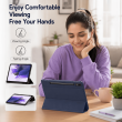 Smart Case for Samsung Galaxy Tab S7 FE 12.4" &ndash; Trifold Stand Cover with Auto Sleep/Wake &amp; S Pen Slot (SM-T730, SM-T733, SM-T736B) &ndash; Samsung Galaxy Tab S7 FE Blue | iCare