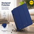 Smart Case for Samsung Galaxy Tab S7 FE 12.4" &ndash; Trifold Stand Cover with Auto Sleep/Wake &amp; S Pen Slot (SM-T730, SM-T733, SM-T736B) &ndash; Samsung Galaxy Tab S7 FE Blue | iCare