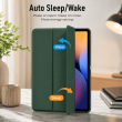 Smart Case for Samsung Galaxy Tab S7 FE 12.4" &ndash; Trifold Stand Cover with Auto Sleep/Wake &amp; S Pen Slot (SM-T730, SM-T733, SM-T736B) &ndash; Samsung Galaxy Tab S7 FE Green | iCare