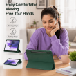 Smart Case for Samsung Galaxy Tab S7 FE 12.4" &ndash; Trifold Stand Cover with Auto Sleep/Wake &amp; S Pen Slot (SM-T730, SM-T733, SM-T736B) &ndash; Samsung Galaxy Tab S7 FE Green | iCare