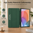 Smart Case for Samsung Galaxy Tab S7 FE 12.4" &ndash; Trifold Stand Cover with Auto Sleep/Wake &amp; S Pen Slot (SM-T730, SM-T733, SM-T736B) &ndash; Samsung Galaxy Tab S7 FE Green | iCare