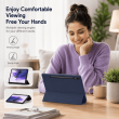 Smart Case for Samsung Galaxy Tab S7 Plus 12.4" &ndash; Trifold Stand Cover with Auto Sleep/Wake &amp; S Pen Slot (SM-T970, SM-T975, SM-T976B) &ndash; Blue | iCare