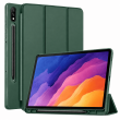 Smart Case for Samsung Galaxy Tab S7 Plus 12.4" &ndash; Trifold Stand Cover with Auto Sleep/Wake &amp; S Pen Slot (SM-T970, SM-T975, SM-T976B) &ndash; Green | iCare