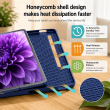 Smart Case for Samsung Galaxy Tab S8+ 12.4" &ndash; Trifold Stand Cover with Auto Sleep/Wake &amp; S Pen Slot (SM-X800, SM-X806) &ndash; Samsung Galaxy Tab S8+ Blue | iCare