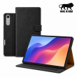 Lenovo Idea Tab Pro 2nd Gen 13" Case Cover 2026 | Premium Deer Texture PU Leather Flip Case with Auto Sleep/Wake, Multi-Angle Stand &amp; Card Holder &ndash; Black | iCare
