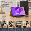 Lenovo Idea Tab Pro 2nd Gen 13" Case Cover 2026 | Premium Deer Texture PU Leather Flip Case with Auto Sleep/Wake, Multi-Angle Stand &amp; Card Holder &ndash; Black | iCare