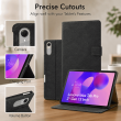 Lenovo Idea Tab Pro 2nd Gen 13" Case Cover 2026 | Premium Deer Texture PU Leather Flip Case with Auto Sleep/Wake, Multi-Angle Stand &amp; Card Holder &ndash; Black | iCare