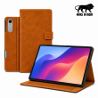 Lenovo Idea Tab Pro 2nd Gen 13" Case Cover 2026 | Premium Deer Texture PU Leather Flip Case with Auto Sleep/Wake, Multi-Angle Stand &amp; Card Holder &ndash; Golden Brown | iCare