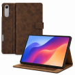 Lenovo Idea Tab Pro 2nd Gen 13" Case Cover 2026 | Premium Deer Texture PU Leather Flip Case with Auto Sleep/Wake, Multi-Angle Stand &amp; Card Holder &ndash; Brown | iCare