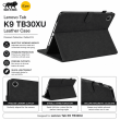 Lenovo Tab K9 TB30XU Smart Case | Premium Leather Flip Cover with Stand &amp; Auto Wake/Sleep &ndash; Black | iCare