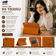 Lenovo Tab K9 TB30XU Smart Case | Premium Leather Flip Cover with Stand &amp; Auto Wake/Sleep &ndash; Golden Brown | iCare