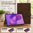 Lenovo Idea Tab Pro 12.7 Inch Smart Case | Premium PU Leather Flip Cover with Auto Wake/Sleep &amp; Stand &ndash; Brown | iCare