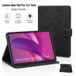Lenovo Idea Tab Pro 12.7 Inch Smart Case | Premium PU Leather Flip Cover with Auto Wake/Sleep &amp; Stand &ndash; Black | iCare