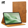 Lenovo Tab Plus 11.5 TB351FU Smart Flip Cover | Premium PU Leather Case with Card Holder &amp; Stand By iCare &ndash; Golden Brown | iCare