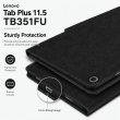 Lenovo Tab Plus 11.5 TB351FU Smart Flip Cover | Premium PU Leather Case with Card Holder &amp; Stand By iCare &ndash; Black | iCare