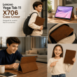 Lenovo Yoga Tab 11 X706 Case Cover | Premium PU Leather Smart Folio with Stand &amp; Auto Wake/Sleep &ndash; Brown | iCare