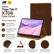 Lenovo Yoga Tab 11 X706 Case Cover | Premium PU Leather Smart Folio with Stand &amp; Auto Wake/Sleep &ndash; Brown | iCare