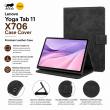 Lenovo Yoga Tab 11 X706 Case Cover | Premium PU Leather Smart Folio with Stand &amp; Auto Wake/Sleep &ndash; Black | iCare