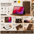 Lenovo Tab M11 Case TB330XU/TB330FU 11 Inch | Premium PU Leather Flip Cover with Auto Sleep Wake, Multi-Angle Stand &amp; Full Protection &ndash; Brown | iCare
