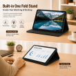 Lenovo Tab M11 Case TB330XU/TB330FU 11 Inch | Premium PU Leather Flip Cover with Auto Sleep Wake, Multi-Angle Stand &amp; Full Protection &ndash; Black | iCare