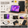 Lenovo Tab M11 Case TB330XU/TB330FU 11 Inch | Premium PU Leather Flip Cover with Auto Sleep Wake, Multi-Angle Stand &amp; Full Protection &ndash; Black | iCare