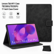 Lenovo Tab M11 Case TB330XU/TB330FU 11 Inch | Premium PU Leather Flip Cover with Auto Sleep Wake, Multi-Angle Stand &amp; Full Protection &ndash; Black | iCare
