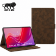 Lenovo K11 Case 11 Inch | Premium PU Leather Flip Cover with Auto Sleep/Wake, Multi-Angle Stand, Shockproof TPU Back &amp; 360&deg; Full Protection &ndash; Brown | iCare