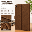 Lenovo Tab K10 Gen 2 Case | Premium PU Leather Flip Cover with Auto Sleep/Wake, Multi-Angle Stand &amp; Shockproof Protection &ndash; Brown | iCare