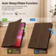 Lenovo Tab K10 Gen 2 Case | Premium PU Leather Flip Cover with Auto Sleep/Wake, Multi-Angle Stand &amp; Shockproof Protection &ndash; Brown | iCare