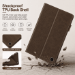 Lenovo Tab K10 Gen 2 Case | Premium PU Leather Flip Cover with Auto Sleep/Wake, Multi-Angle Stand &amp; Shockproof Protection &ndash; Brown | iCare