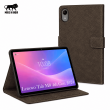 Lenovo Tab M8 4th Gen 2024 Case 8 Inch | PU Leather Flip Folio Cover with Multi-Angle Stand, Card Slots &amp; Full Protection &ndash; Brown | iCare