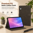Lenovo Tab M8 4th Gen 2024 Case 8 Inch | PU Leather Flip Folio Cover with Multi-Angle Stand, Card Slots &amp; Full Protection &ndash; Brown | iCare