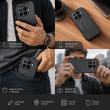 Xiaomi 17T Carbon Fiber Texture Silicone MagSafe Magnetic Ring Anti-Scratch Slim Back Cover &ndash; grey | iCare