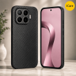 Xiaomi 17T Carbon Fiber Texture Silicone MagSafe Magnetic Ring Anti-Scratch Slim Back Cover &ndash; grey | iCare