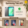 Samsung Galaxy Tab A11 8.7 Inch Case | PU Leather Folio Cover &ndash; Golden Brown | iCare
