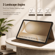 Samsung Galaxy Tab S10 FE Plus 13.1 Inch Case SM-X620/X626B | Trifold Flip Cover with Auto Sleep/Wake, Multi-Angle Stand &amp; Full Protection &ndash; Brown | iCare