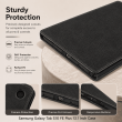 Samsung Galaxy Tab S10 FE Plus 13.1 Inch Case SM-X620/X626B | Trifold Flip Cover with Auto Sleep/Wake, Multi-Angle Stand &amp; Full Protection &ndash; Black | iCare