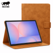 Samsung Galaxy Tab S10 Lite Case | Premium Trifold Flip Cover with Auto Sleep/Wake, Multi-Angle Stand &amp; Full Protection &ndash; Golden Brown | iCare