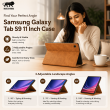 Samsung Galaxy Tab S9 11 Inch Case | Premium Smart Flip Cover with Auto Sleep/Wake, Multi-Angle Stand &amp; Full Protection | iCare