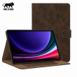 Samsung Galaxy Tab S9 11 Inch Case | Premium Smart Flip Cover with Auto Sleep/Wake, Multi-Angle Stand &amp; Full Protection &ndash; Samsung Galaxy Tab S9 Brown | iCare