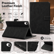 Samsung Galaxy Tab S9 FE X510 Flip Cover | Premium PU Leather Folio Case with Multi-Angle Stand, Card Slots &amp; Full Protection &ndash; Black | iCare