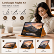 Samsung Galaxy Tab S9 Plus 12.4 Inch Case | Premium Smart Flip Cover with Auto Sleep/Wake, Multi-Angle Stand, S Pen Holder, Shockproof Protection &amp; Magnetic Closure &ndash; Golden Brown | iCare