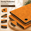 Samsung Galaxy Tab S7/S8 11 Inch Case (SM-T870/T875/X700/X706) | Premium Smart Flip Cover with Auto Sleep/Wake, Multi-Angle Stand, S Pen Holder &amp; Shockproof Protection &ndash; Golden Brown | iCare