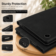 Samsung Galaxy Tab S7/S8 11 Inch Case (SM-T870/T875/X700/X706) | Premium Smart Flip Cover with Auto Sleep/Wake, Multi-Angle Stand, S Pen Holder &amp; Shockproof Protection &ndash; Black | iCare