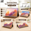Samsung Galaxy Tab A7 Lite 8.7 Inch Case (SM-T220/T225) | Premium Smart Flip Cover with Auto Sleep/Wake, Multi-Angle Stand, Shockproof Protection &amp; Magnetic Closure &ndash; Brown | iCare